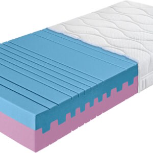 Schaummatratze mit zwei Seiten soft und medium