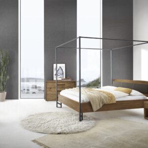 Holzbettgestell Himmelbett Hasena