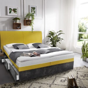 Wasserbett mit 6-Fach Bettkasten