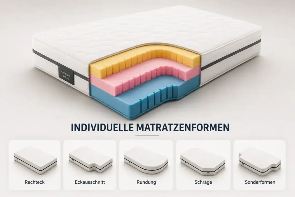 Individuelle Matratzen nach Maß