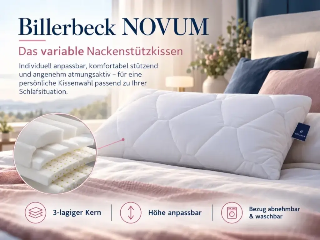 Billerbeck NOVUM Nackenstützkissen