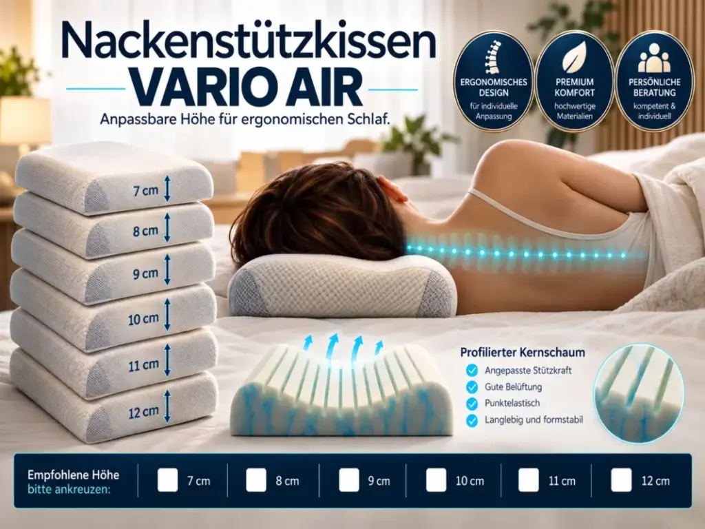 Nackenstützkissen Vario Air